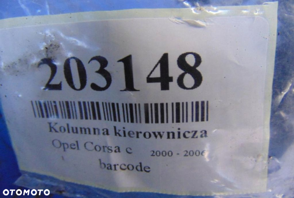 OPEL CORSA C KOLUMNA KIEROWNICZA 001407140 - 8