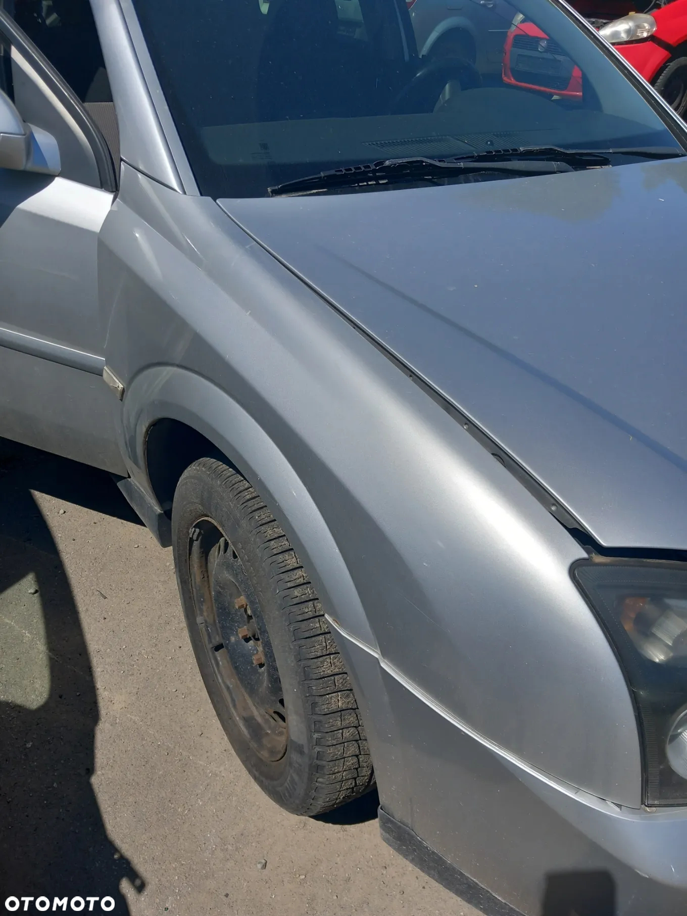 BŁOTNIOK VECTRA C 2005R SREBRNY KOD LAK Z157 PRAWY LEWY - 2