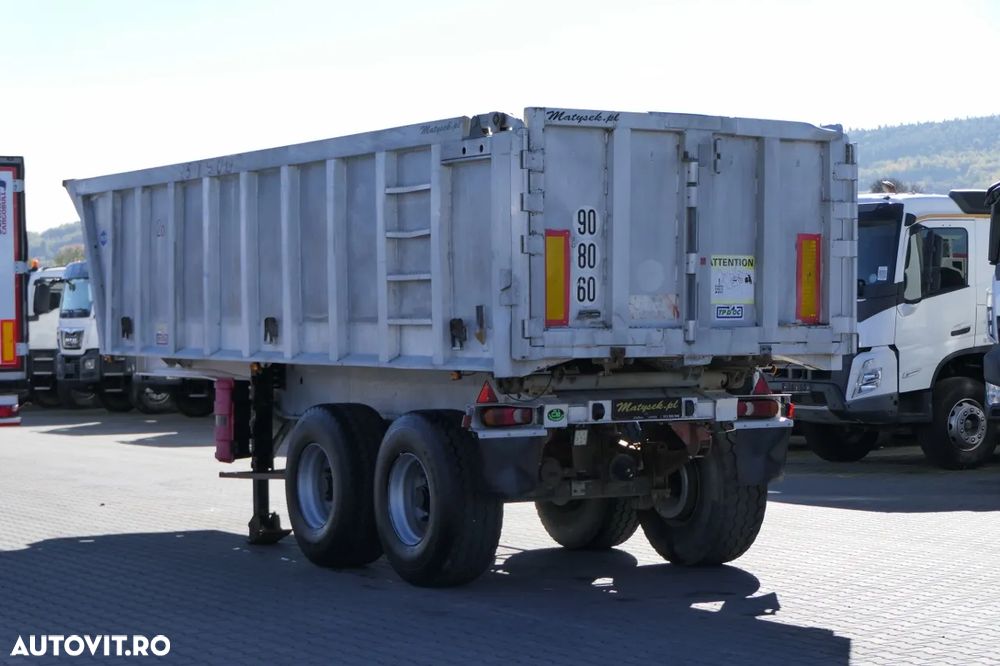 General Trailers REMORCI  BASCULANTĂ / 22 m³ / 2 AXE / 100% ALUMINIU / JANTE DIN ALIAJ - 5