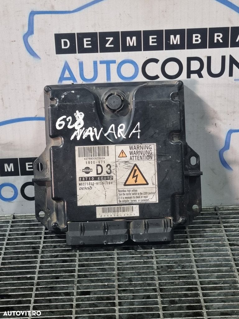 Calculator motor Nissan Navara D40 2.5 Diesel D40 2006 - 2010 171CP Manuala YD25DDTI ... - 1