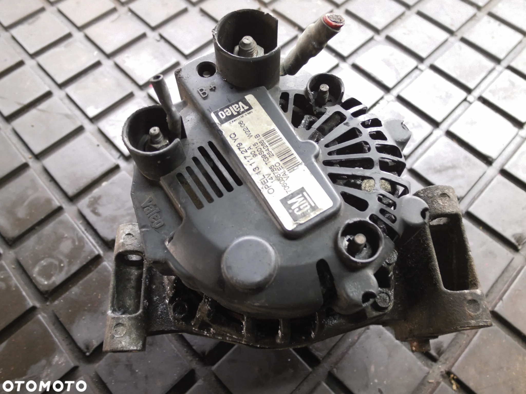 Opel Corsa C 1.3 CDTI ALTERNATOR 13117279YQ 90A FIAT - 2