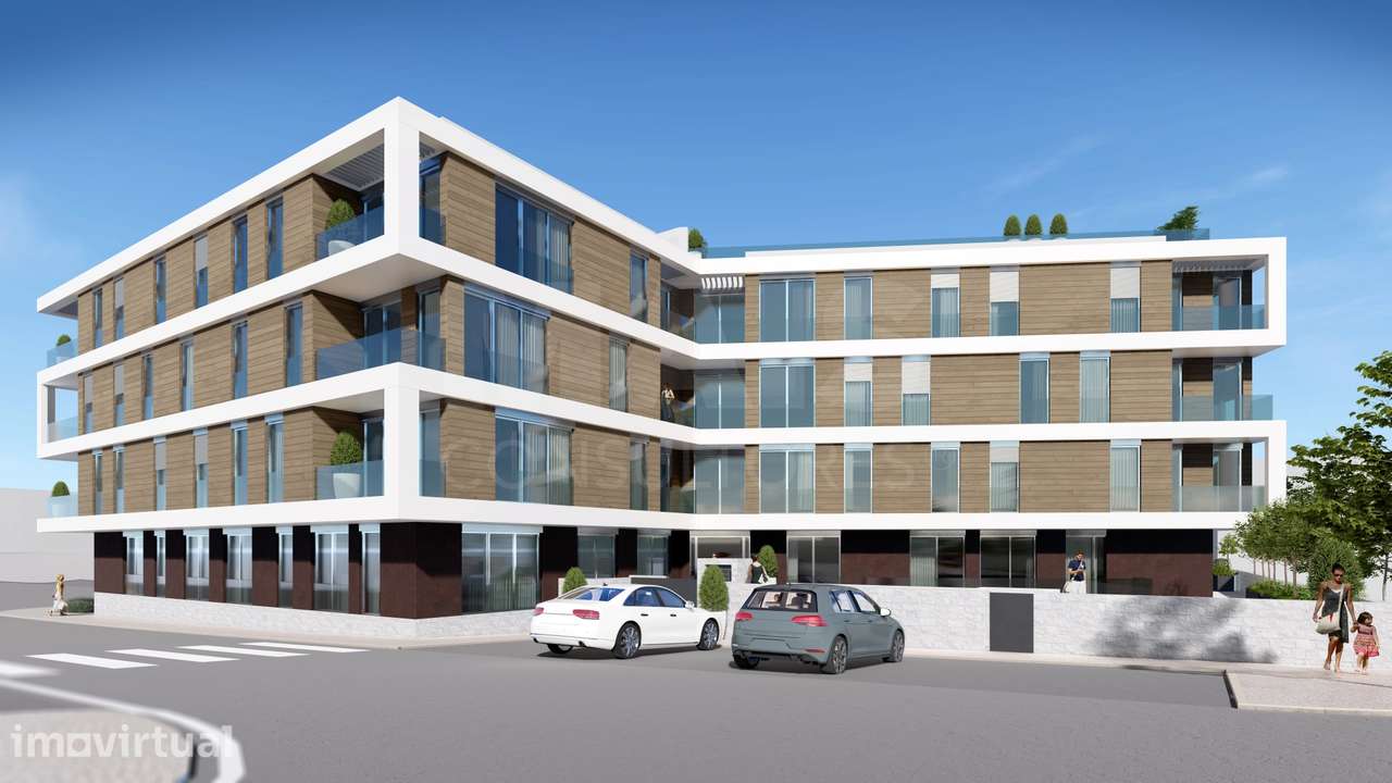 Apartamento T3 novo em prédio com piscina na Consolação - Grande imagem: 2/13