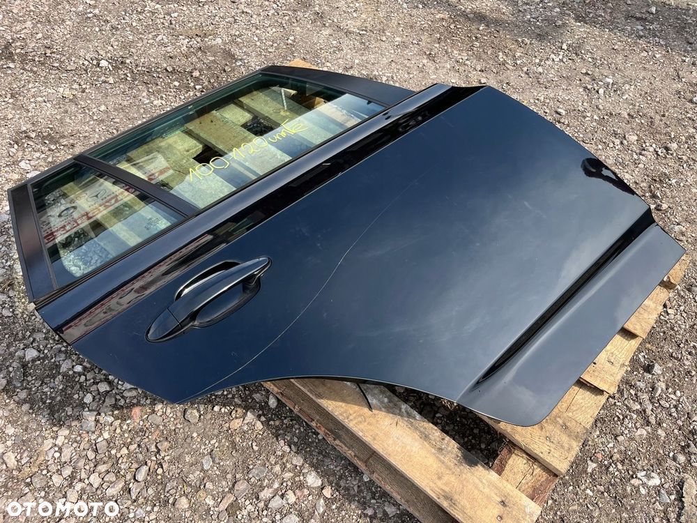 Drzwi prawy tyl tylne 668/9 668 SCHWARZ BMW X3 E83 ORG LAKIER - 6