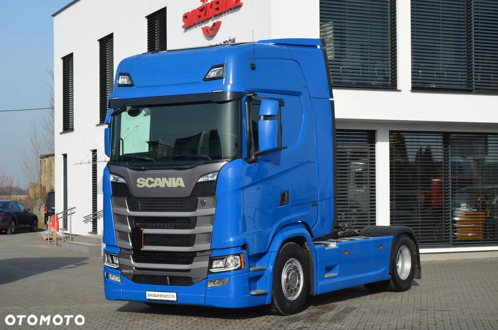 Scania S 450 / 2022r / ACC / KLIMA P.  / LED / NAVI  / DE 5621 - 1
