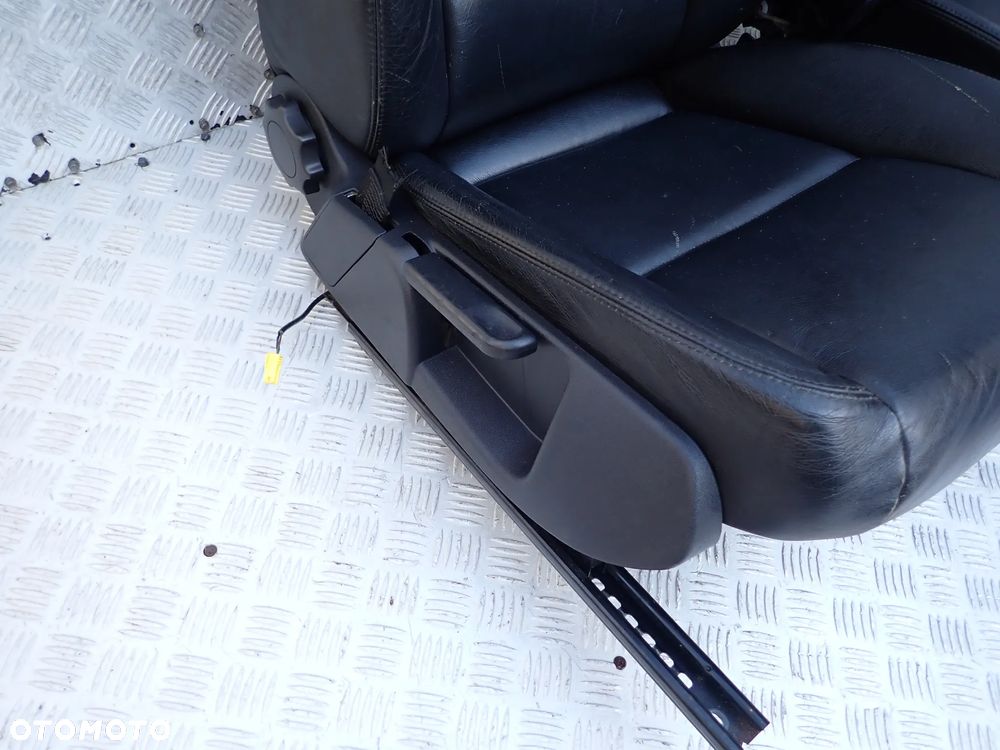 FOTELE SIEDZENIA KOMPLET PRZÓD TYŁ SKÓRA  AUDI A4 B6 - 7