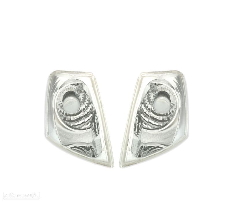 PISCAS FRONTAIS VOLKSWAGEN VW PASSAT 3B 96-00 CROMADO COM VIDRO LISO - 3