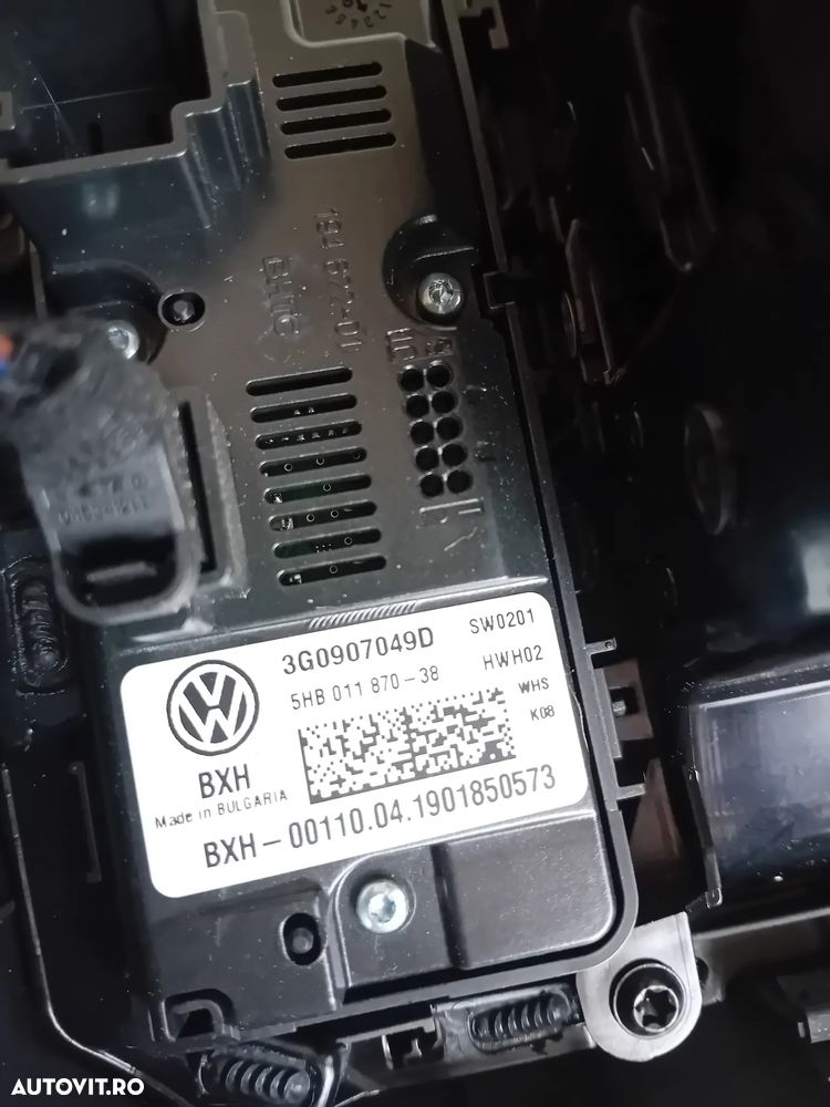 Grile Grila Ventilatie Climatronic Spate Cotiera Vw Passat B8 An 2014-2020 Motor DFG Cutie UAX - 8