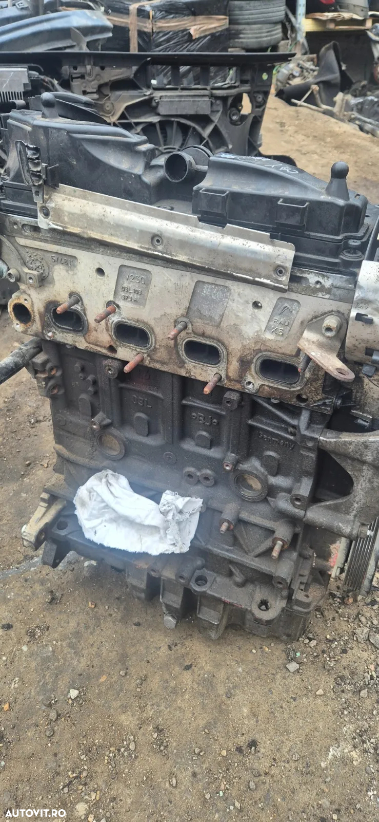 Motor cod CAY / CAYB  1.6TDi diesel Euro 5 E5 Skoda Fabia 2 / Vw Polo 6R / Vw Golf 6 etc - 4