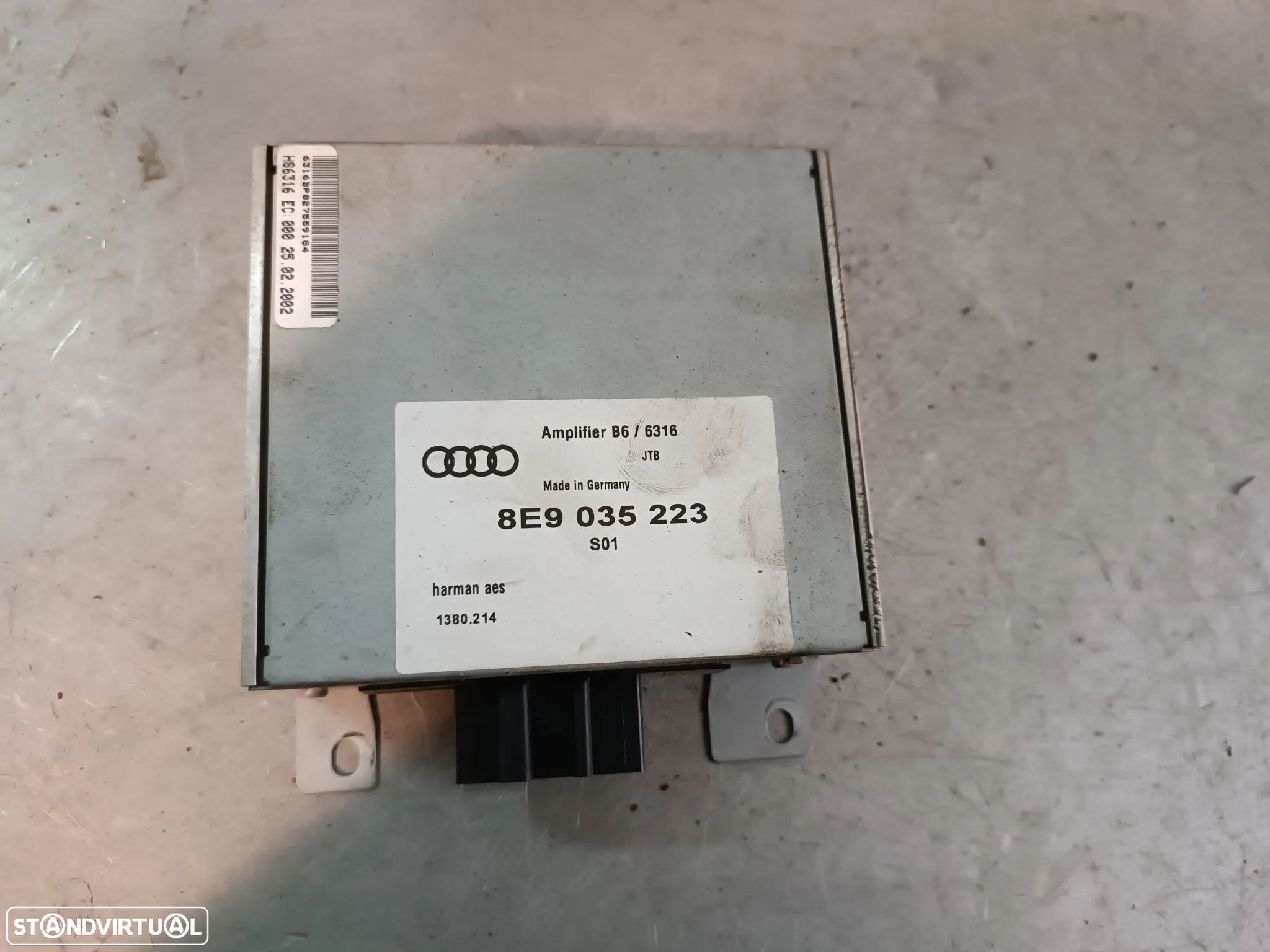 AMPLIFICADOR SOM AUDI A4 B6 B7 01-08 8E9035223 - 1