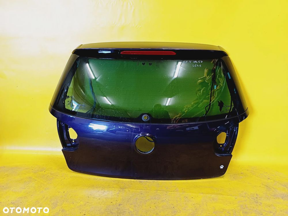 KLAPA TYŁ TYLNA SZYBA BAGAŻNIKA VW GOLF V 5D HB LAK. LC4V NR486 - 3