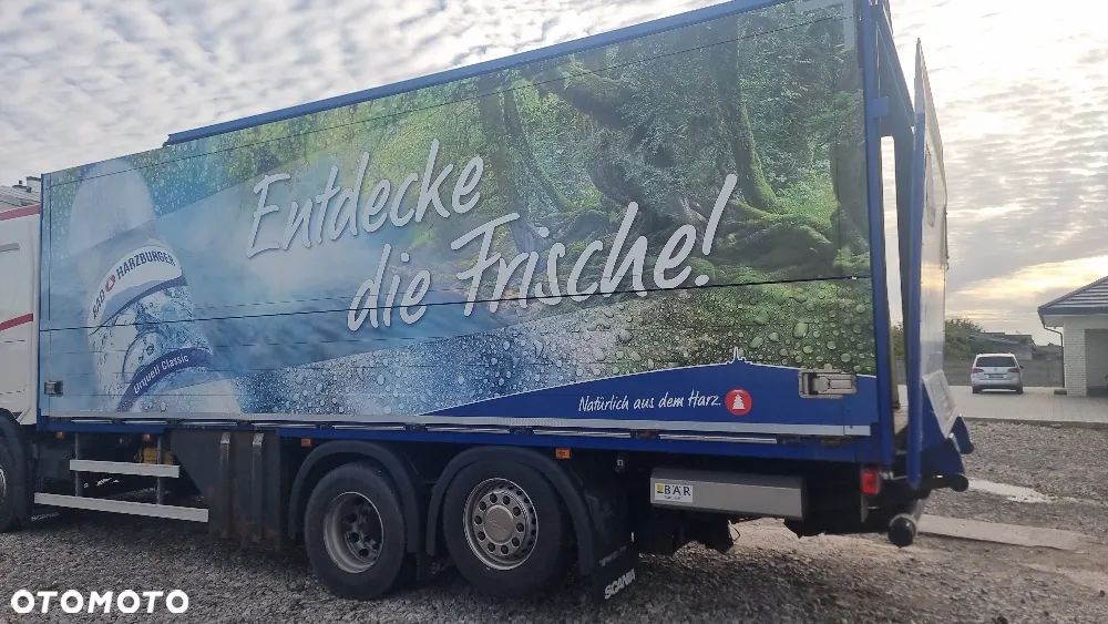 Scania 10.500zł netto ZABUDOWA NAPOJÓWKA 7.8x2.20 2017ROK BDF  st.IDEALNY możliwość transportu - 2