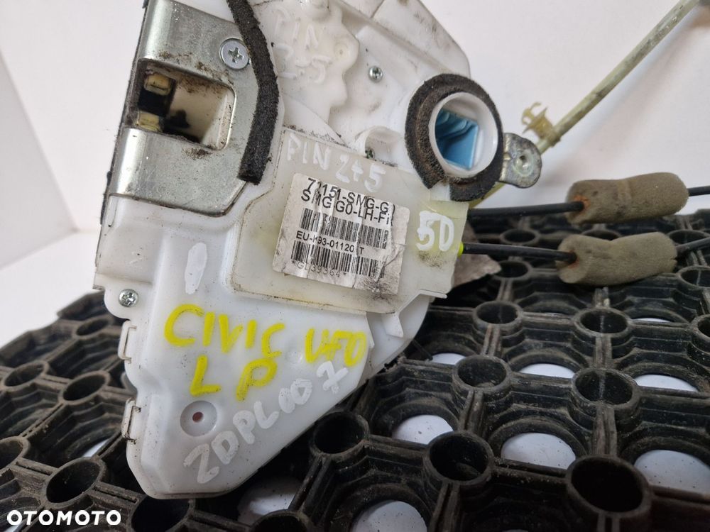 HONDA CIVIC UFO 2+5PIN ZAMEK DRZWI PRZÓD PRZEDNI  LEWY STRONA LEWA EU 5D - 2