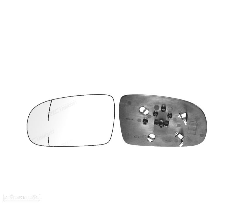 VIDRO ESPELHO BASE ESQUERDA OPEL CORSA C 00-06 - 1