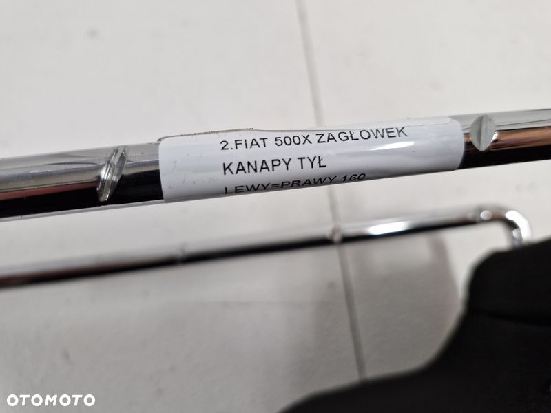 FIAT 500X 500 X ZAGŁÓWEK KANAPY TYŁ TYLNY LEWY = PRAWY - 7