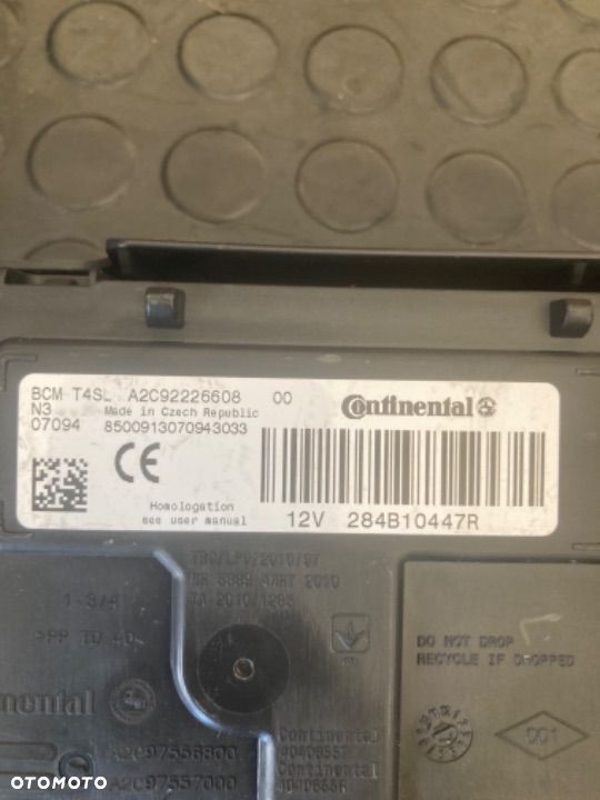 DACIA DOKKER LODGY ZESTAW STARTOWY KOMPUTE STEROWNIK SILNIKA 1.2 TCE - 3