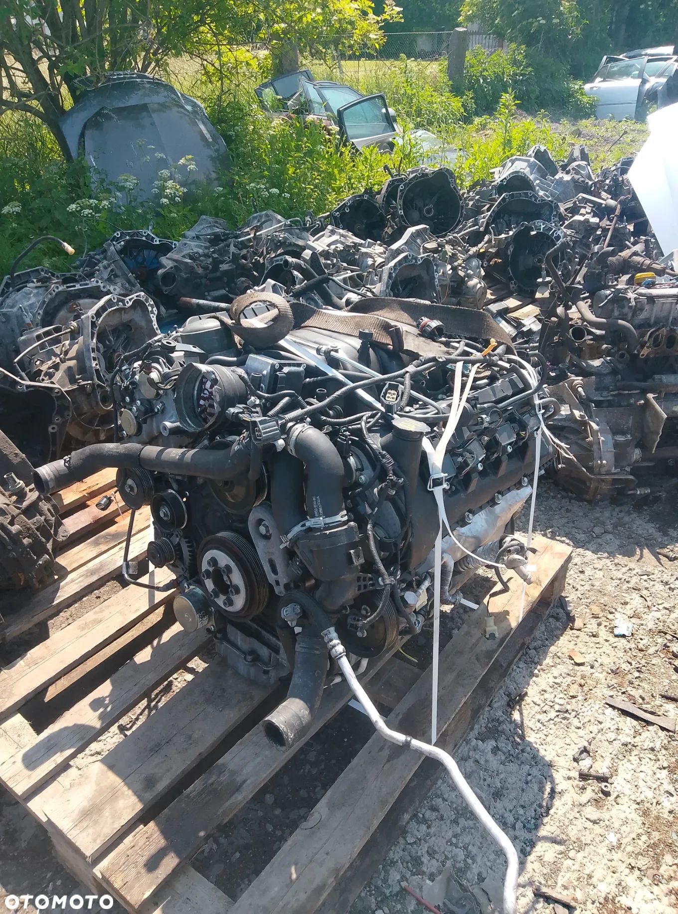 SILNIK KOMPLETNY 5,0 v8 508PN range rover III jaguar xf f-pace velar gwarancja - 1