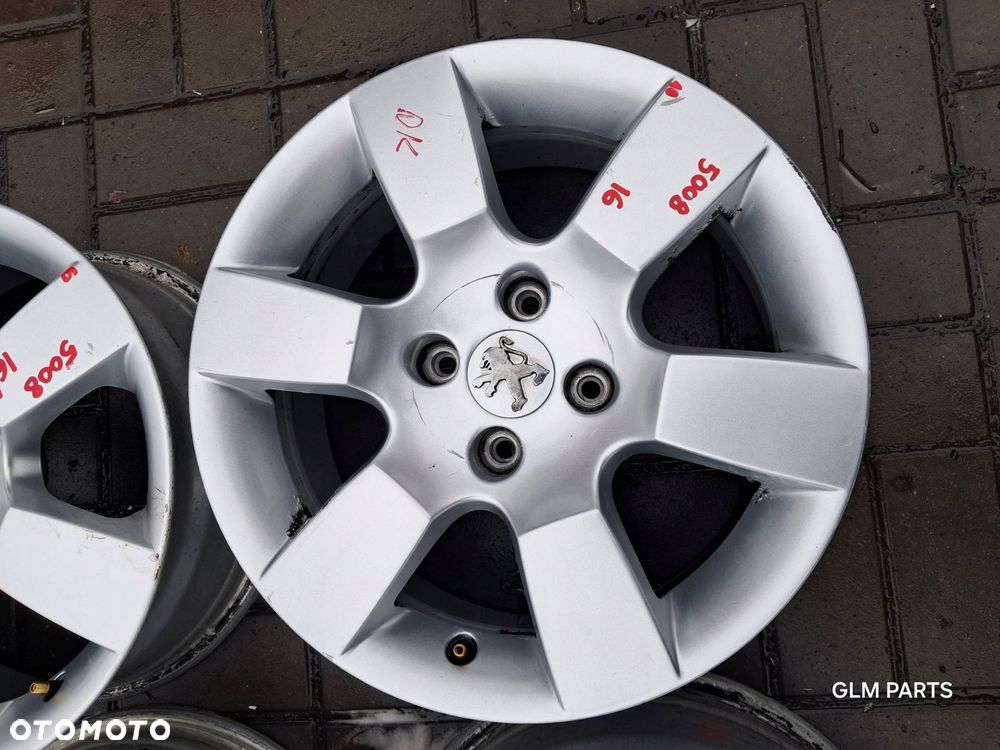 peugeot 5008 felgi aluminiowe 9685783880 16" et29 4x108 - 7