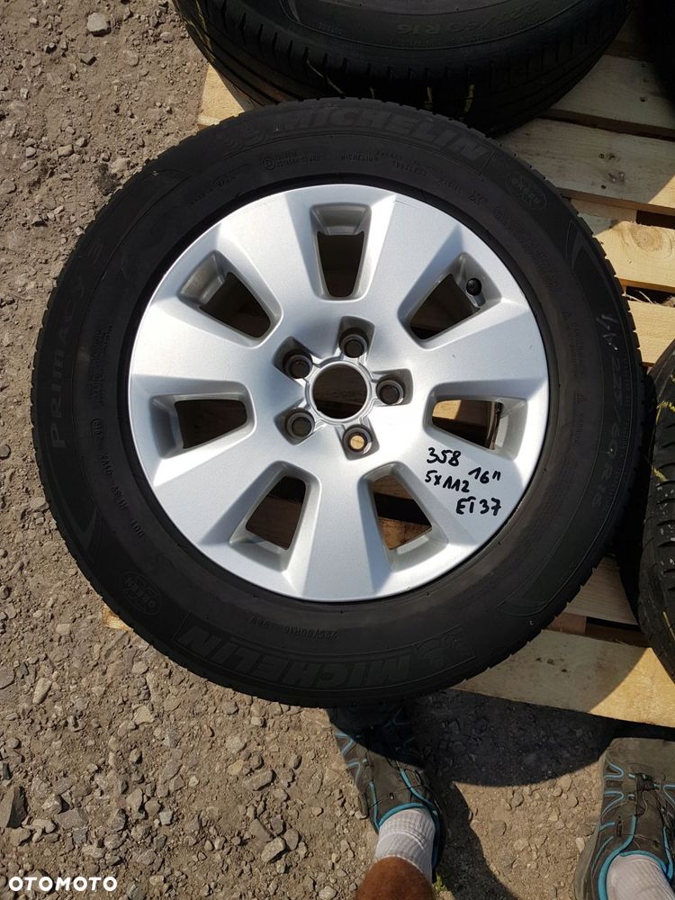 koła alufelgi 4g0601025 audi a6 a4 a3 7.5j x 16' 5x112 et37 - 5