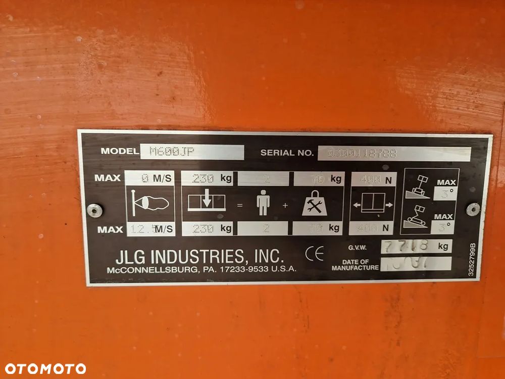 JLG M600JP R314 - 12