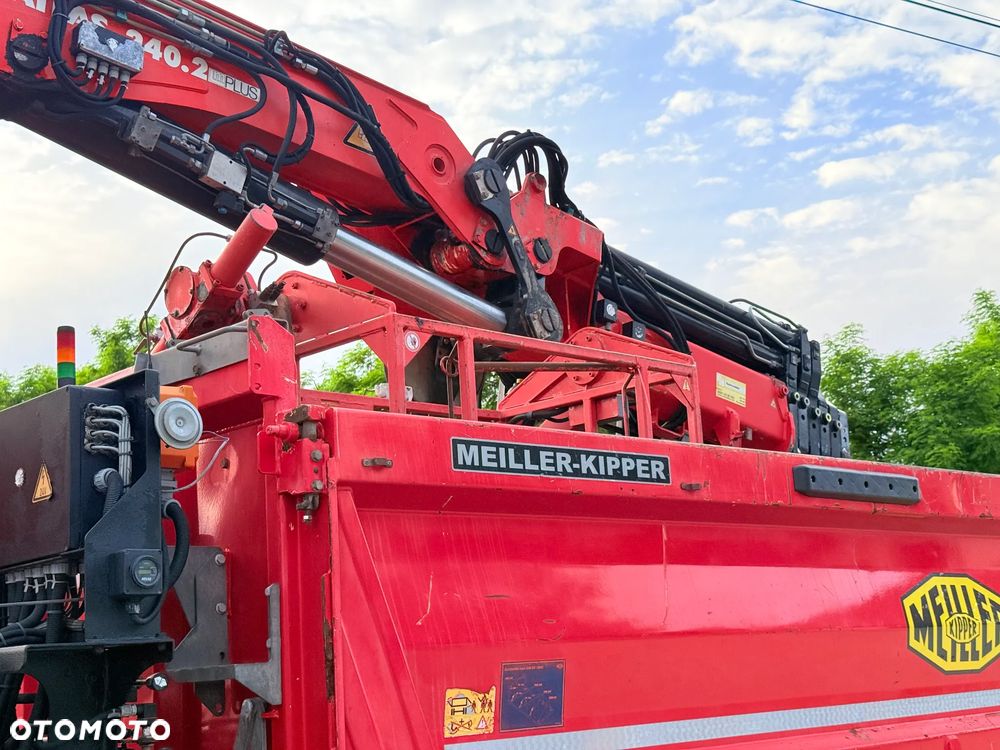 MAN * MAN 26.360 TGS * HDS Kran Atlas 240.2 * 6x6 * Kiper Wywrotka Meiller* Kosz Łyżka * Energetyka * - 13