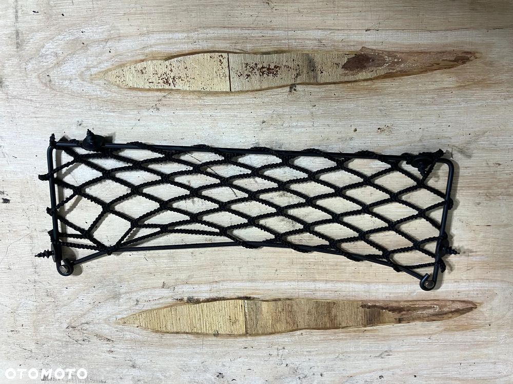 SIATKA TUNELU PASAŻERA BMW E34 SCHOWEK MOCOWANIE OEM RARYTAS - 2