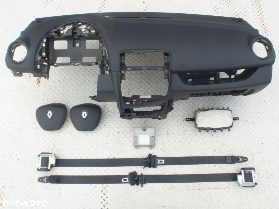 RENAULT CLIO 4 IV CAPTUR AIRBAG PODUSZKA POWIETRZNA KIEROWCY PRZED LIFT PO LIFT oryginał PAS DESKA ! - 17