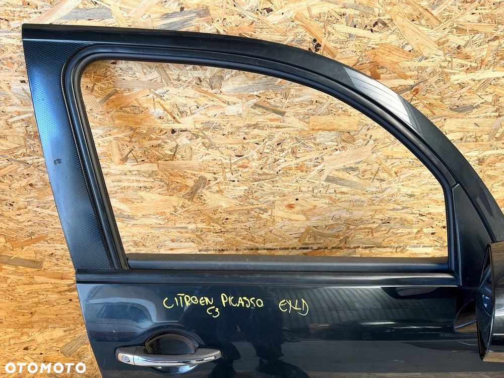 Drzwi PRZEDNIE PRAWE prawy przód CITROEN C3 PICASSO Kod lakieru: EXLD - 2