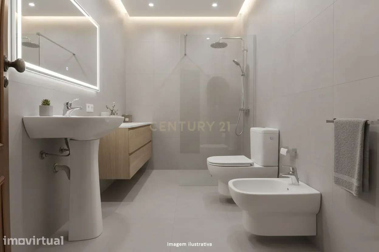Apartamento T2 +1 centro da Maia, com lugar de garagem - Grande imagem: 5/33