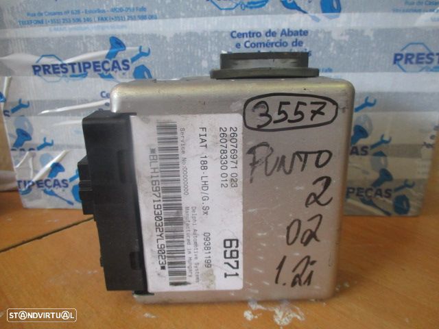 Modulo 26076971023 26078330012 093811 FIAT PUNTO 2 2002 1.2I COLUNA DE DIREÇAO - 2