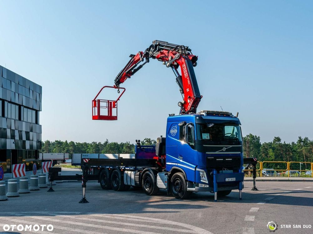 Volvo FH500 8x4 FASSI F1150RA.2.28 HDS Żuraw Fly Jib Kosz - 9