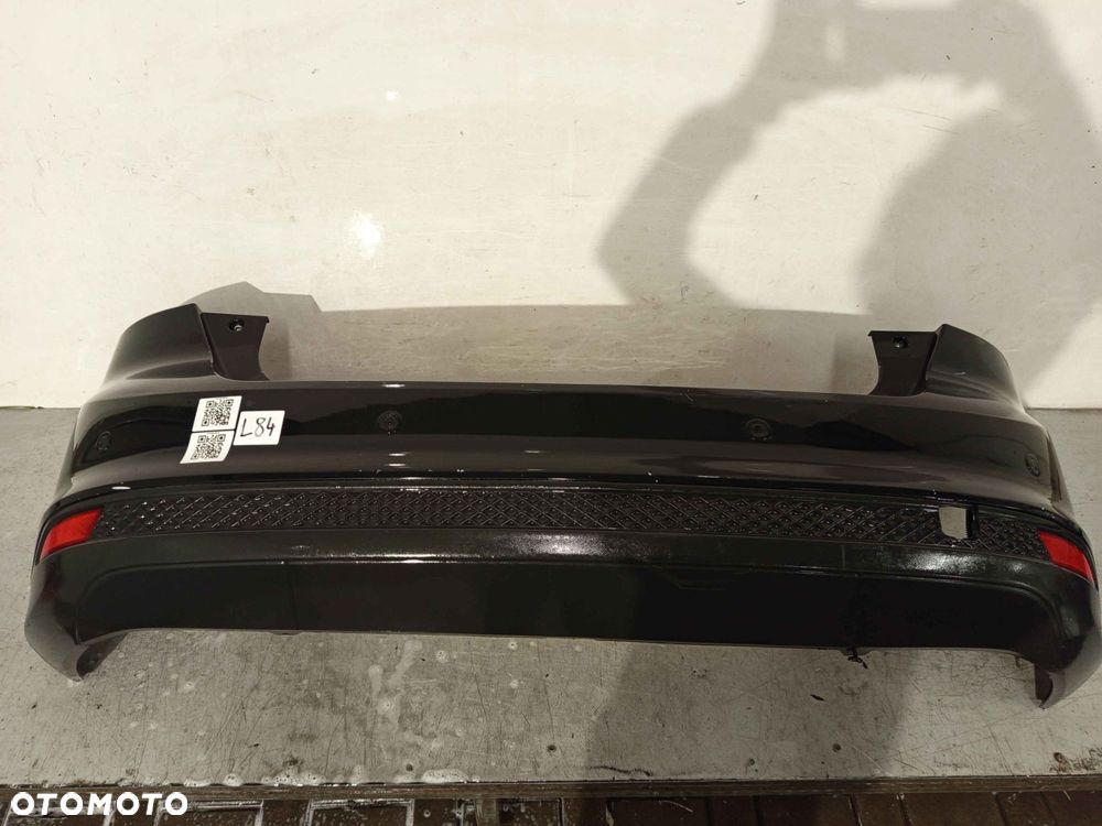 + ZDERZAK TYŁ TYLNY FORD FOCUS MK.3 3 III FB CZARNY HB PDC CZUJNIKI - 1