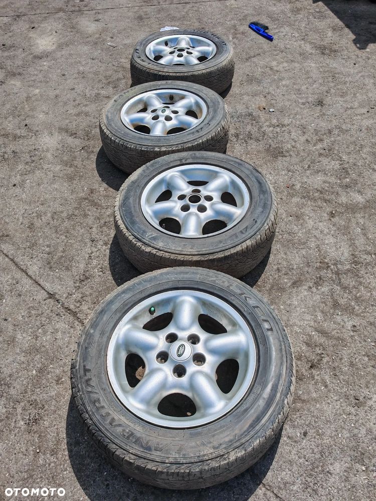 Felgi aluminiowe Land Rover 16” 5x120 + opony 215/65R16