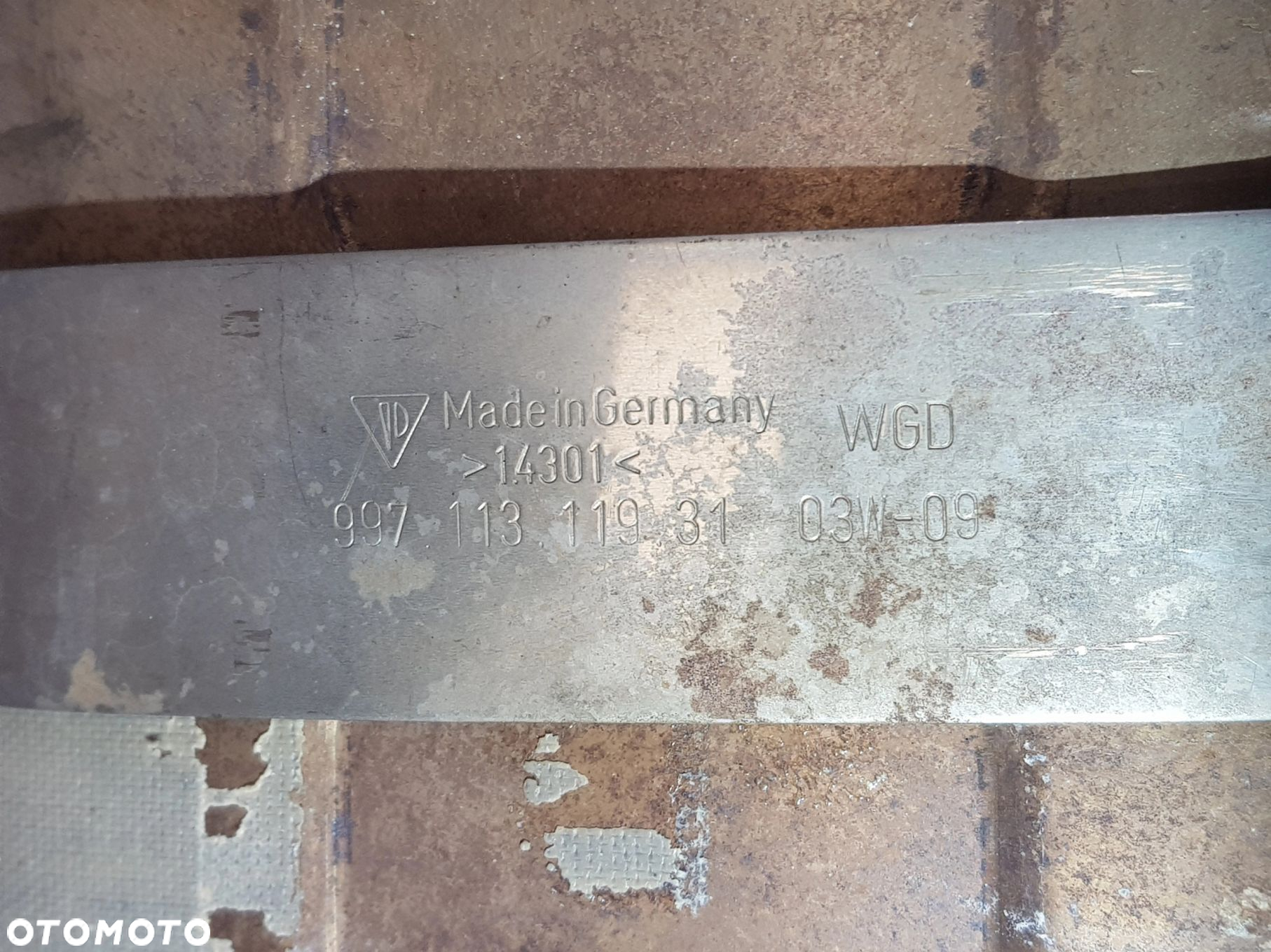 Tłumik wydechowy końcowy Porsche 911 997 99711131231 - 11