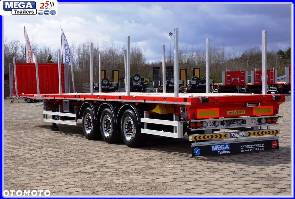 Mega Platforma 13.60 m, HEAVY OMEGA - kontenery, palety, stal -UNIWERSALNA !!! - 2