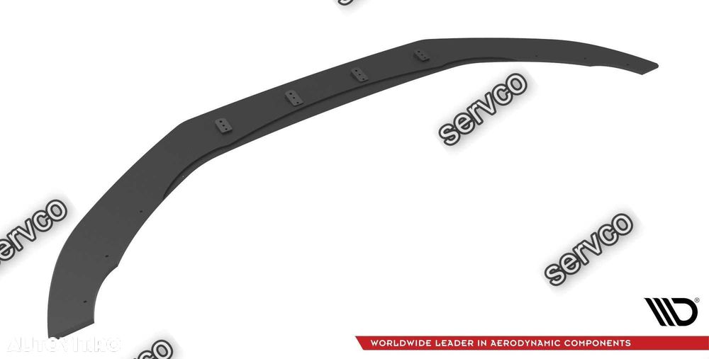 Prelungire splitter bara fata Audi RS4 B8 2012-2015 v14 - Maxton Design - 6
