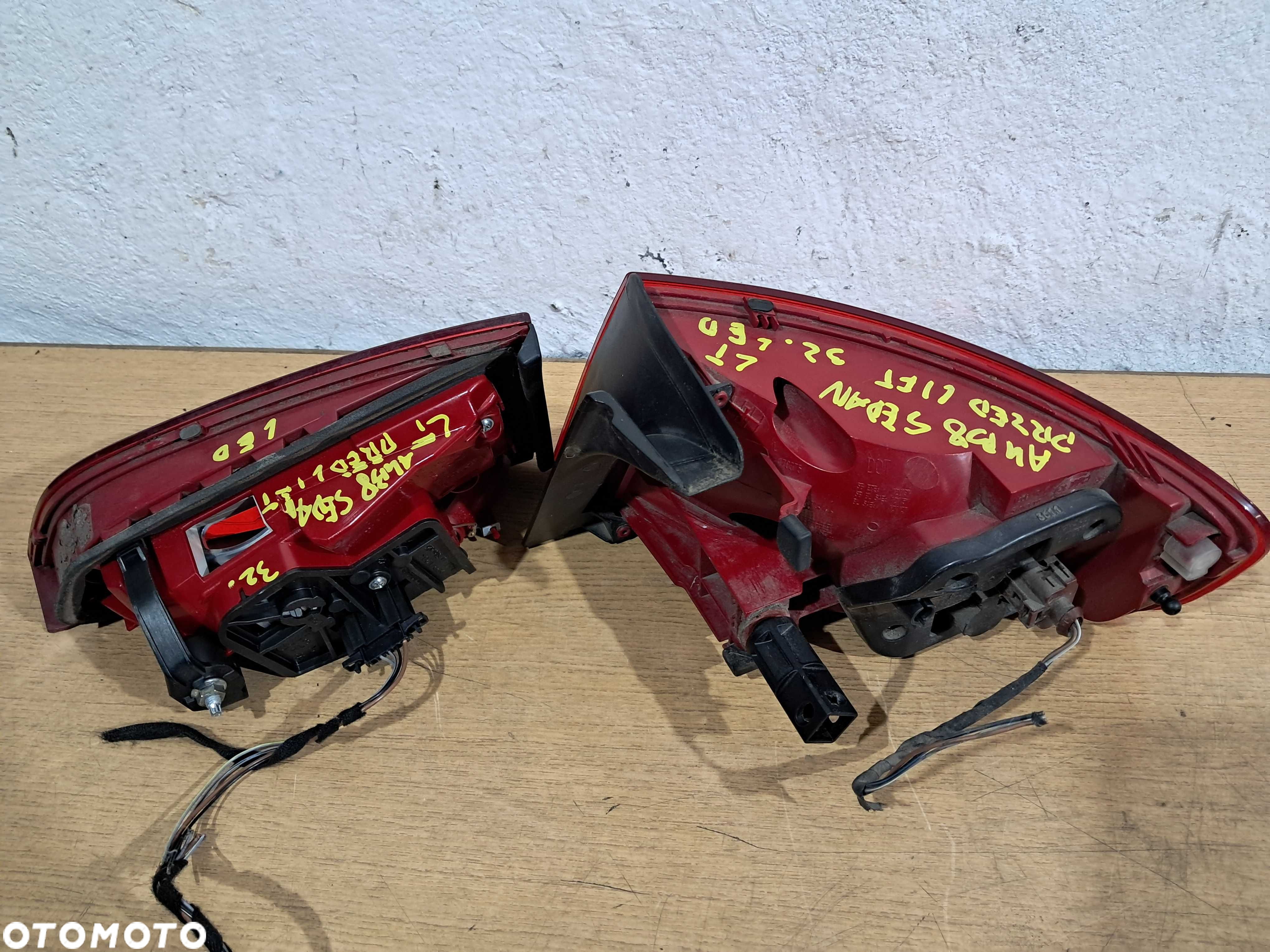AUDI A4 B8 przed lift SEDAN LED lampy lampa tył tylne prawa lewa - 6