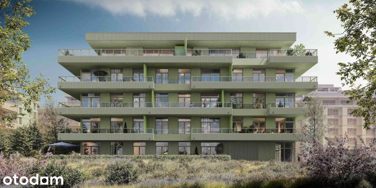 3-pokojowe mieszkanie 62m2 + ogródek Bezpośrednio