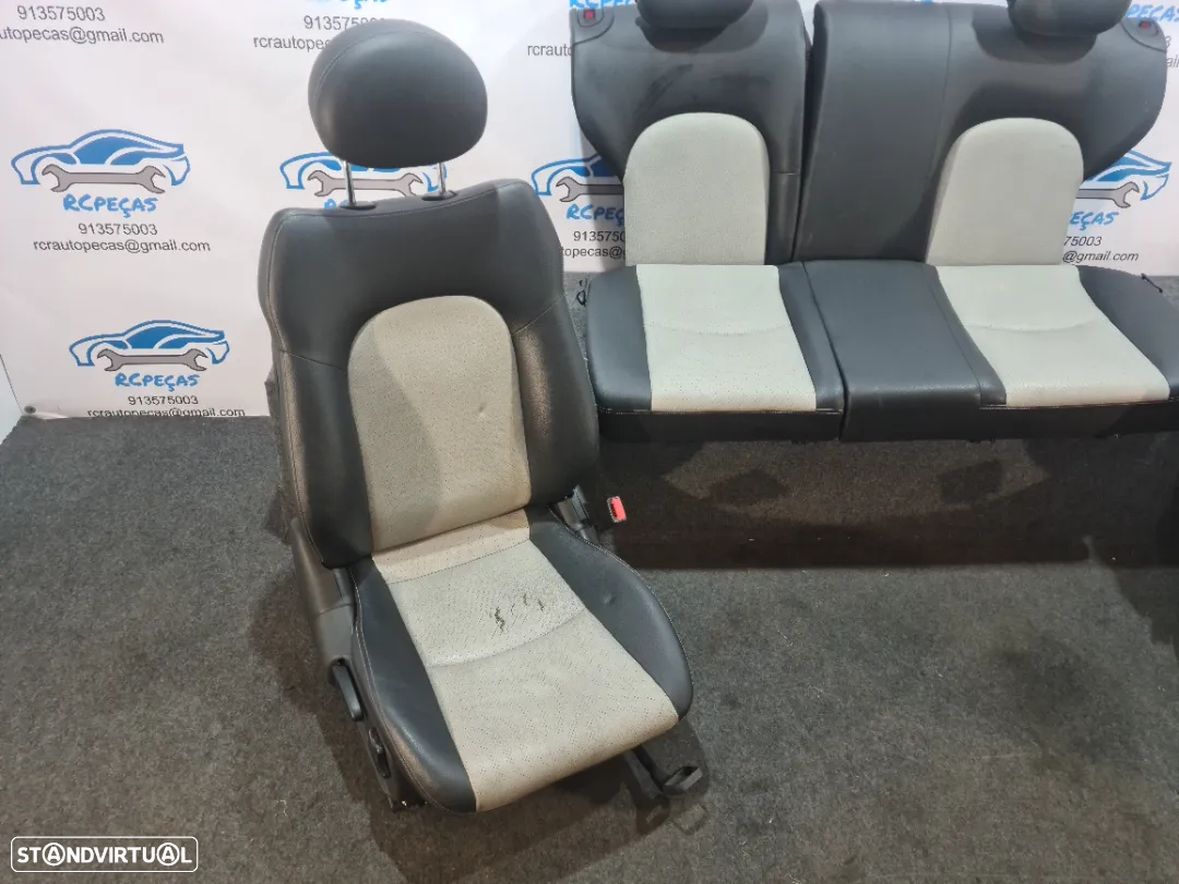 BANCO BANCOS PELE FRONTAL FRENTE TRASEIRO TRÁS AIRBAG MERCEDES BENZ CLASS C SPORT COUPE CL203 W203 - 5