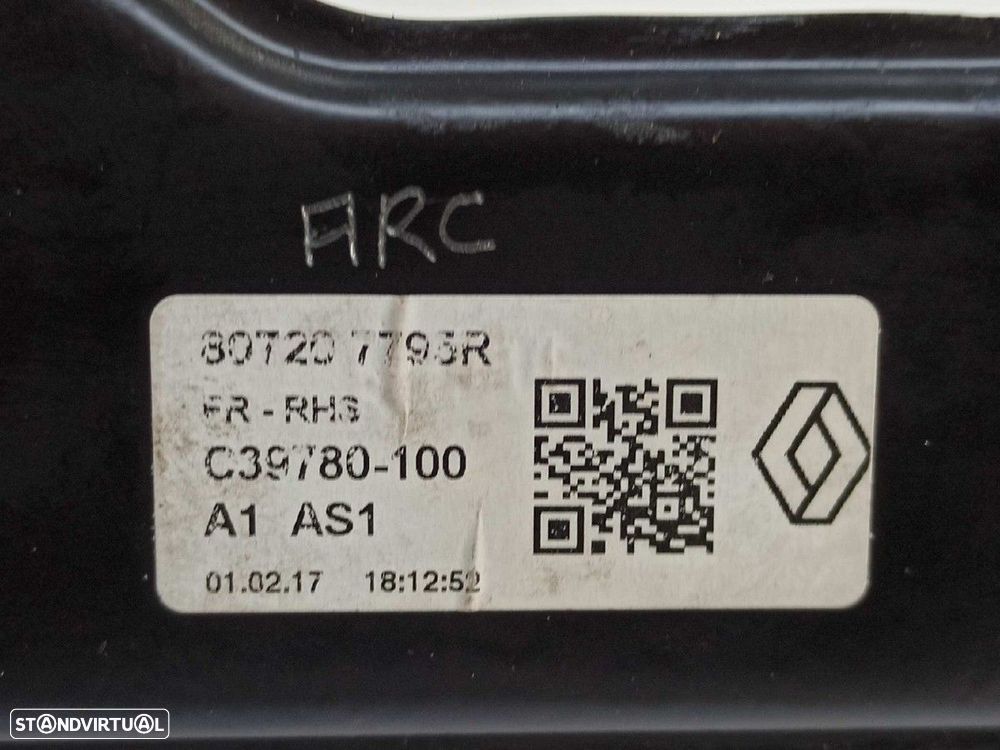 ELEVADOR FRENTE DIREITO RENAULT KADJAR BUSINESS - 8