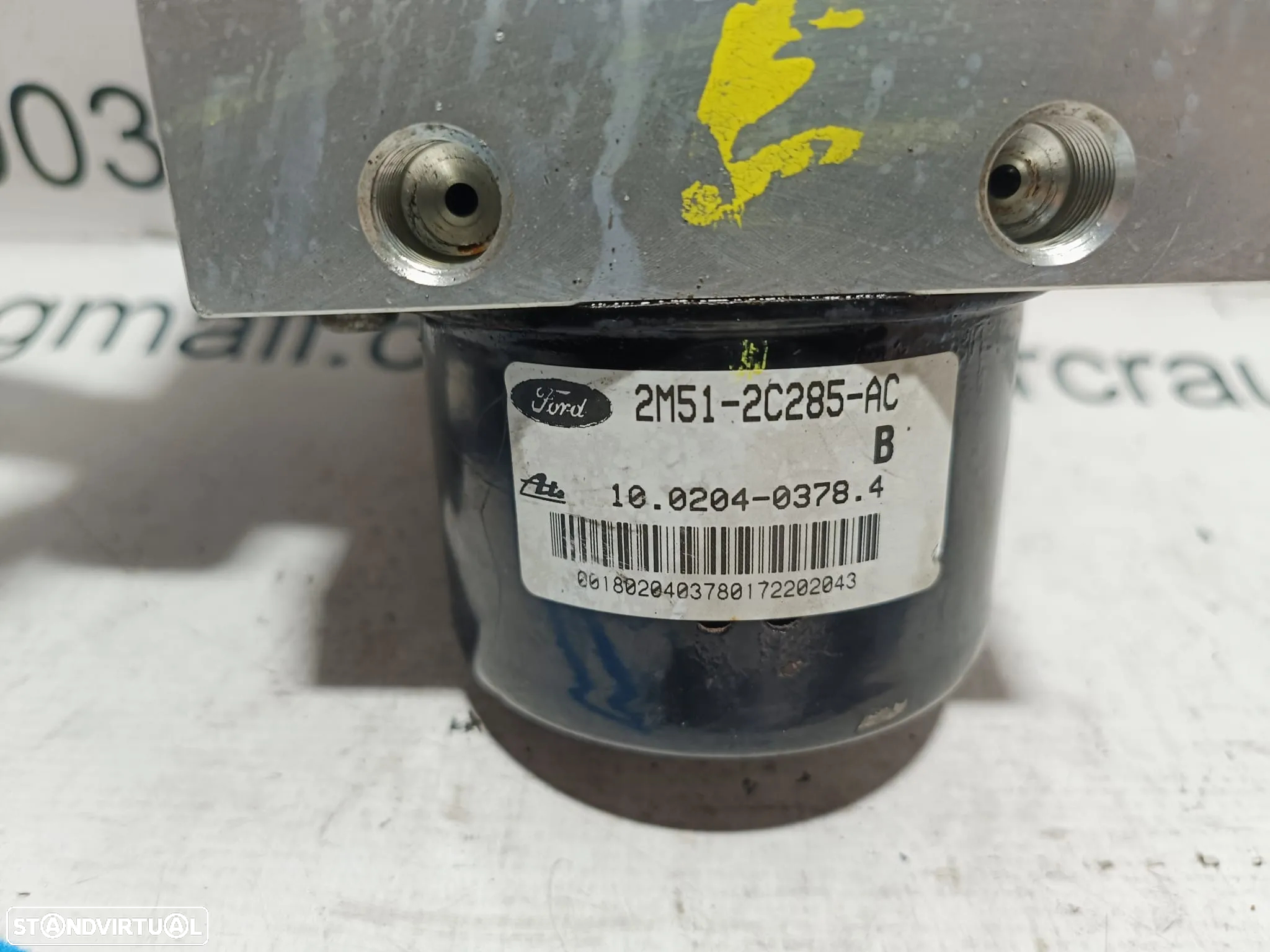 ABS MODULO BLOCO HIDRAULICO FORD FOCUS I 1 MK1 DAW DBW 1.8 TDCi 8V 115CV F9DA 1002040378 1002040378 2M512C285AC - 4