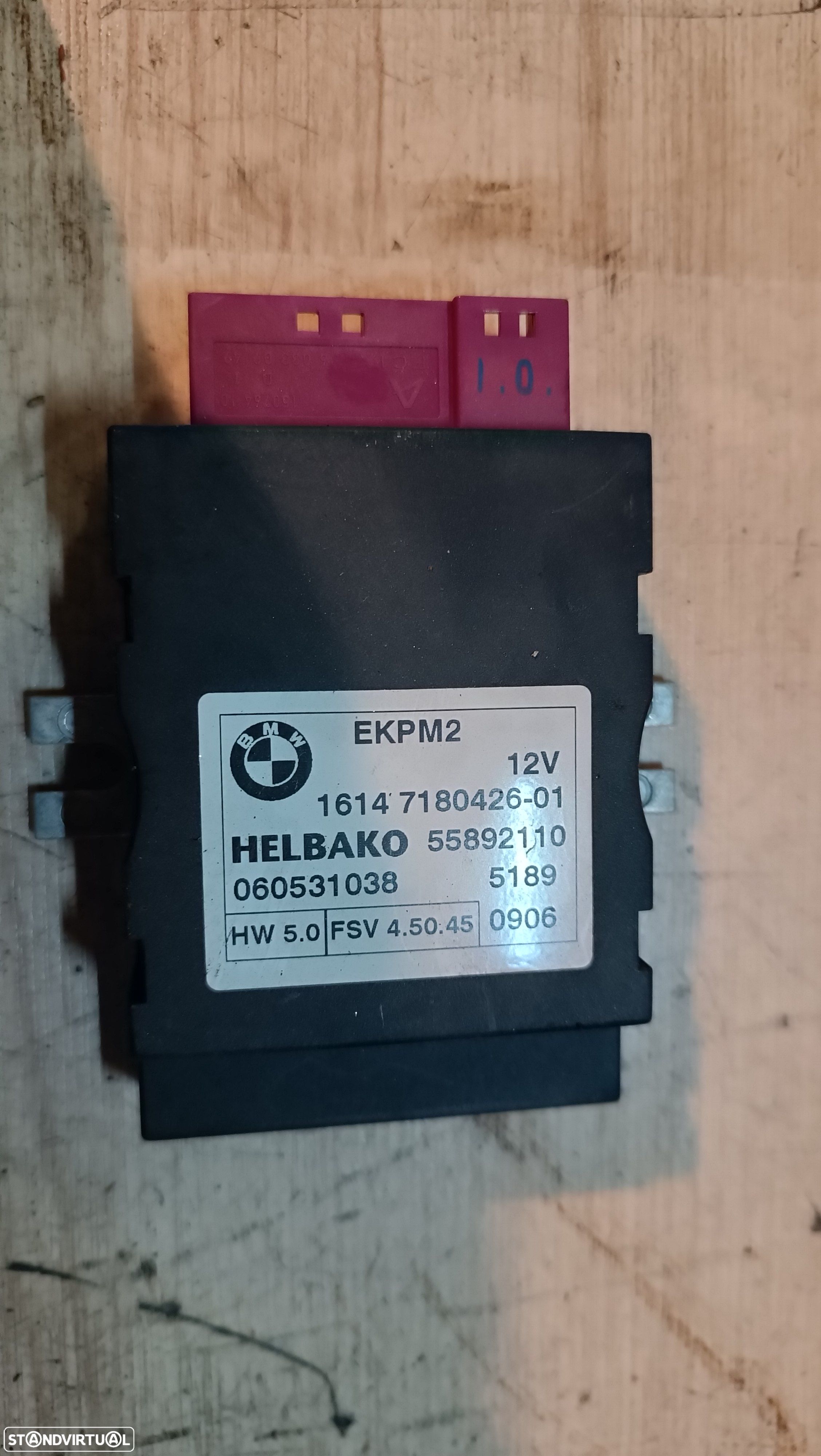 MODULO CONTROLO COMBUSTIVEL BMW E87 55892110 - 1