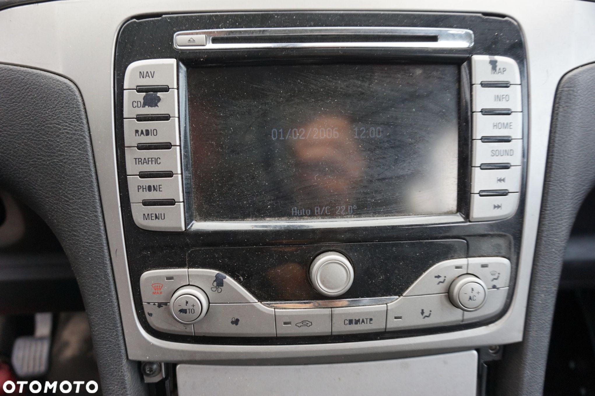RADIO NAWIGACJA FABRYCZNA S-MAX I MK1 8S7T-18K931-BB FORD 2006-2010 - 1