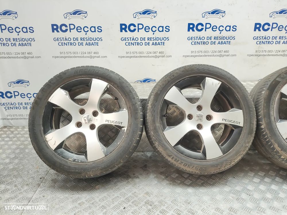 Conjunto de jantes 17 Savara originais Ronal Peugeot 3008 Mk1 7,5J ET29 4x108 - 5