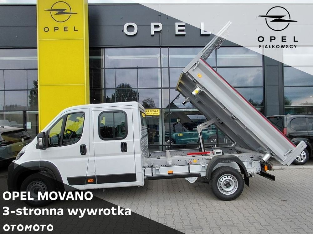 Opel MOVANO Wywrotka 3-stronna z podwójna kabiną