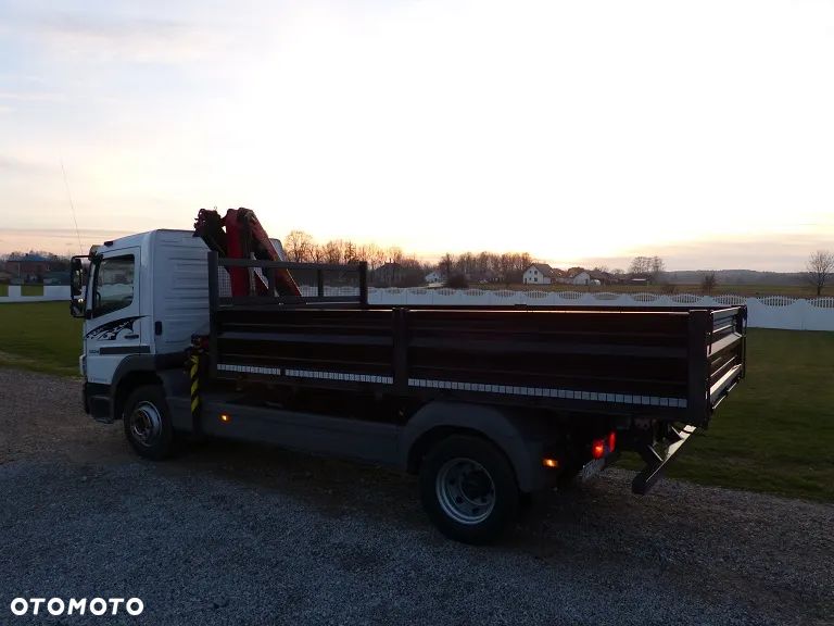 Mercedes-Benz ATEGO 1224 HDS PALFINGER PK450L/ DŹWIG / ŻURAW / NOWA 3-STRONNA WYWROTKA / KIPER / EURO 5 / DMC 11.990 KG / ŁADOWNOŚĆ 6.800 KG / DŁ. 4.50 M / 10 EUROPALET/ STAN IDEALNY / OKAZJA - 10