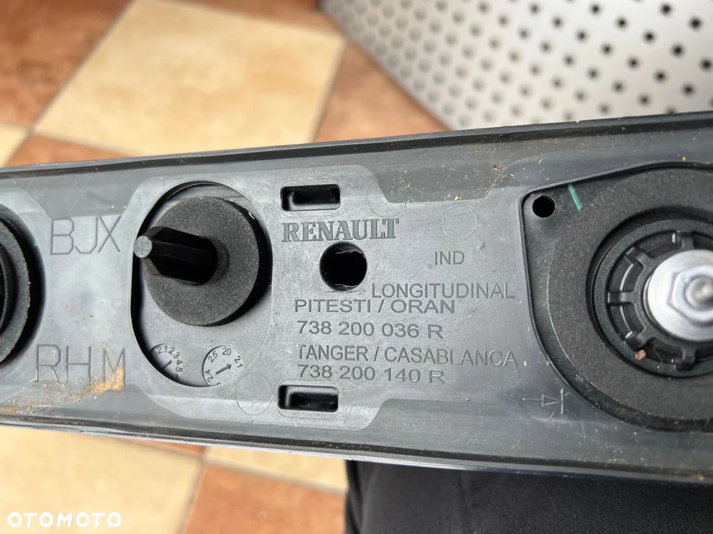 RELINGI RELING DACHOWY PRAWY LEWY DACIA SANDERO III STEPWAY - 7