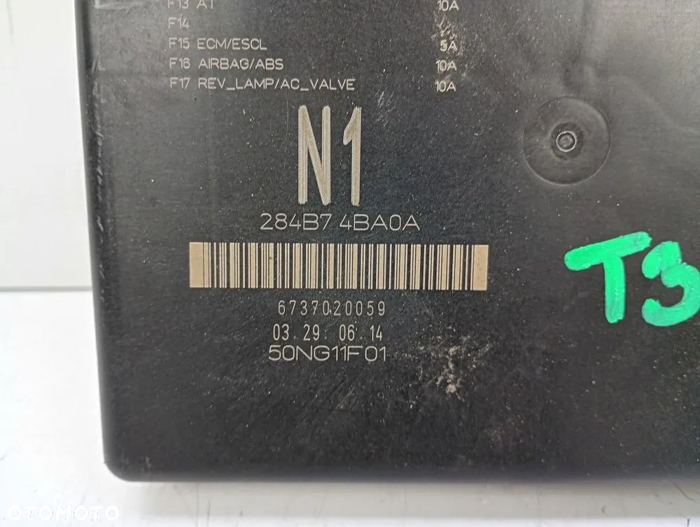 Moduł BSI Skrzynka Bezpieczników Nissan X-Trail T32 Qashqai J11 Lift 284B74BA0A - 2