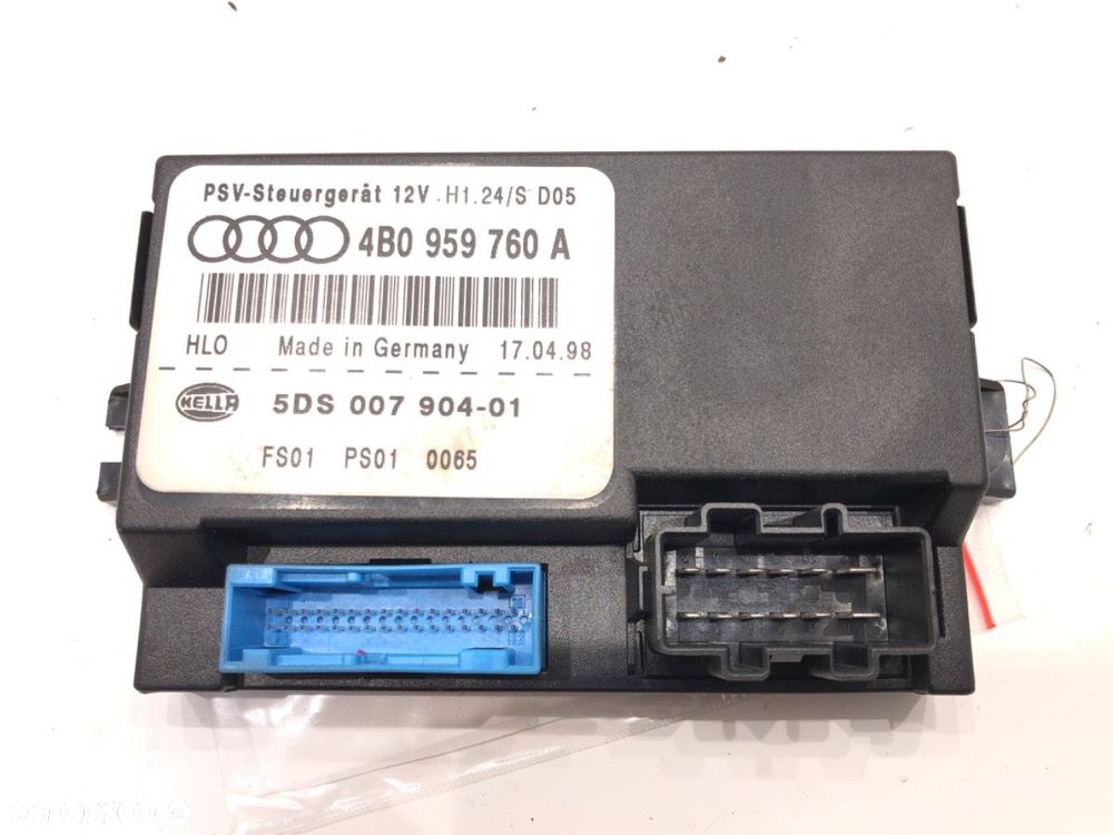 MODUŁ STEROWNIK PAMIĘCI FOTELA  AUDI A6 C5 Avant (4B5) 1997 - 2005 1.8 T 110 kW [150 KM] benzyna - 1