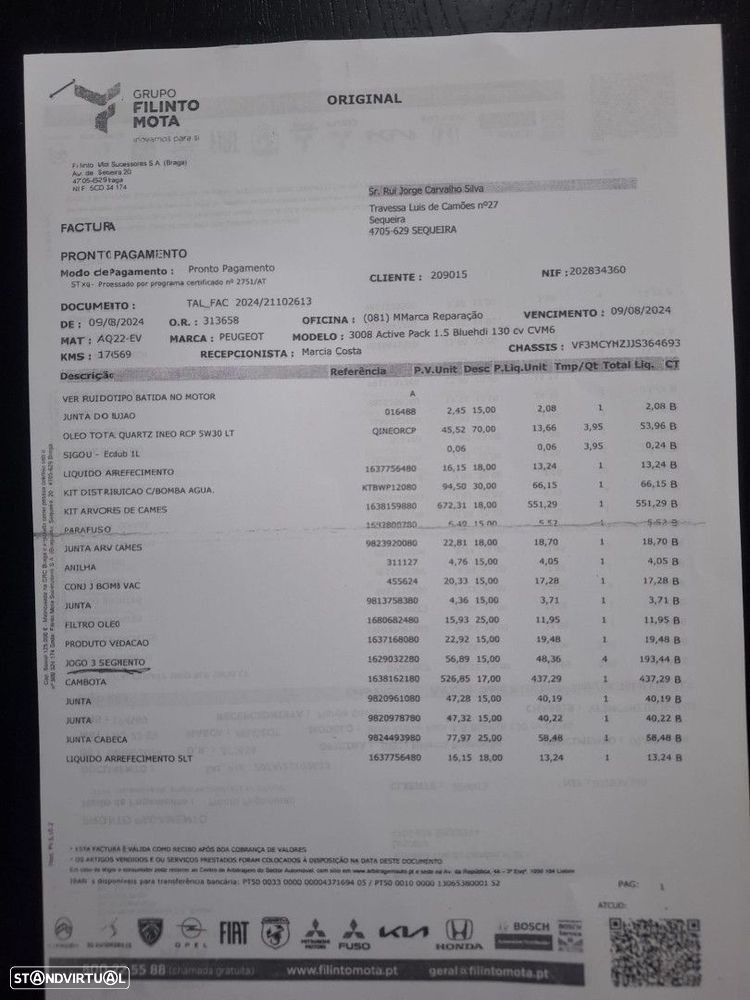 Peugeot 3008 1.5 BlueHDi Active Pack - 18