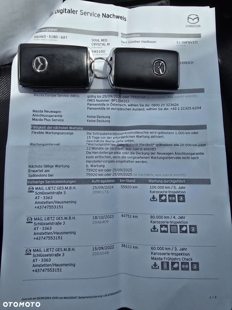 Mazda 3 SKYACTIV-X 2.0 M-Hybrid DRIVE SELECTION - 8